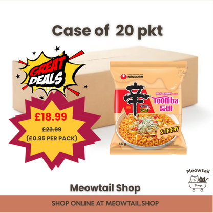 Nongshim Shin Ramyun Toomba Spicy & Creamy 20x137g (CASE)