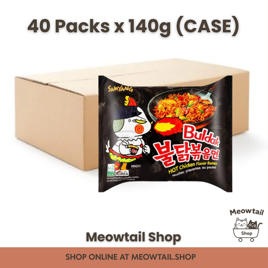 Samyang Buldak HOT Chicken Flavour Ramen Noodles 40x140g (Case)