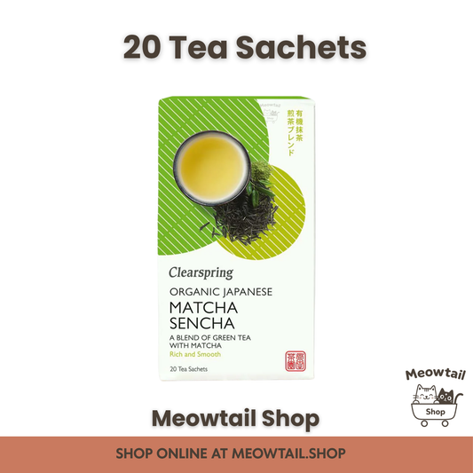 ClearSpring Organic Japanese Matcha Sencha - 20 Tea Sachets