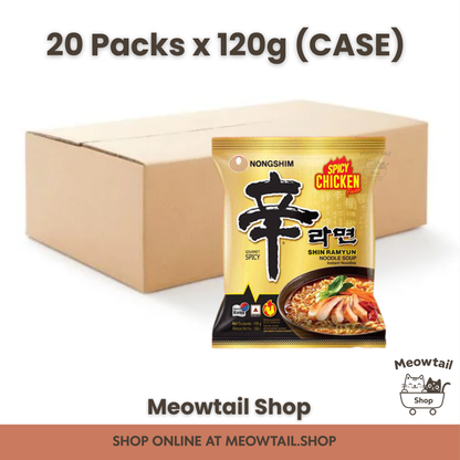 Nongshim Shin Ramyun Chicken Flavor 20 x 120g (CASE)