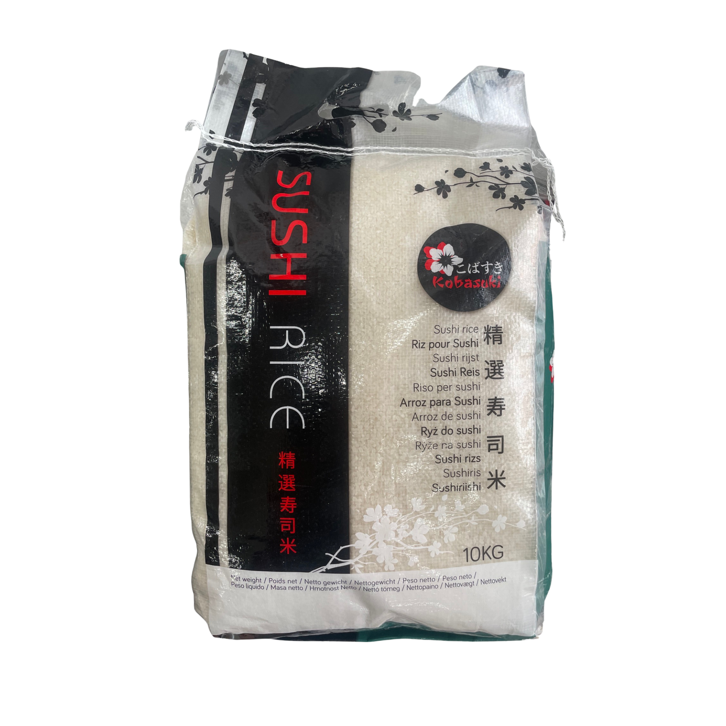 Kobasuki Sushi Rice 10KG, Premium Japanese Rice, Short Grain, Sticky Texture, Ideal for Sushi & Japanese Cuisine, Authentic Asian Cooking, 10KG