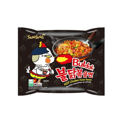Korean Fire Noodles Challenge Bundle - 4 Flavours (Pack of 8)