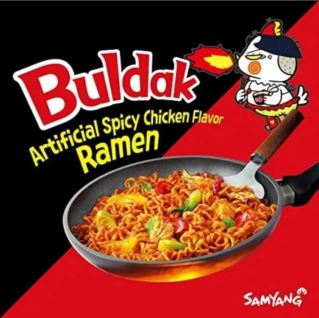 Samyang Buldak HOT Chicken Flavour Ramen Noodles 40x140g (Case)