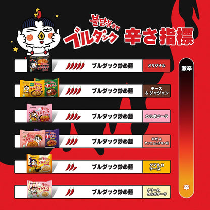 Samyang Buldak HOT Chicken Flavour Ramen Noodles 40x140g (Case)