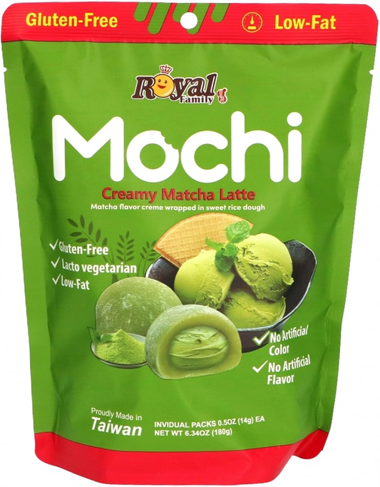 Royal Family (RF) Gluten Free Mochi - Creamy Matcha Latte Cake 180g