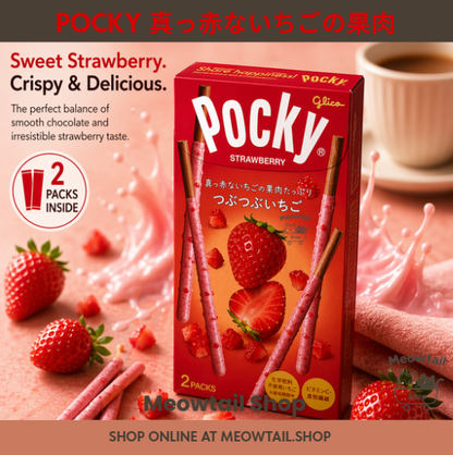 Glico Pocky-Strawberry 55g