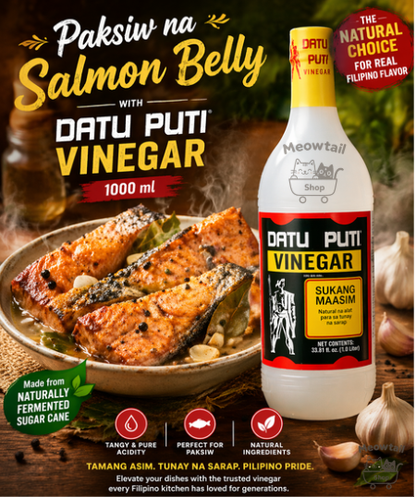 Datu Puti Value Pack - Vinegar 1000 ml and Soy Sauce 1000 ml