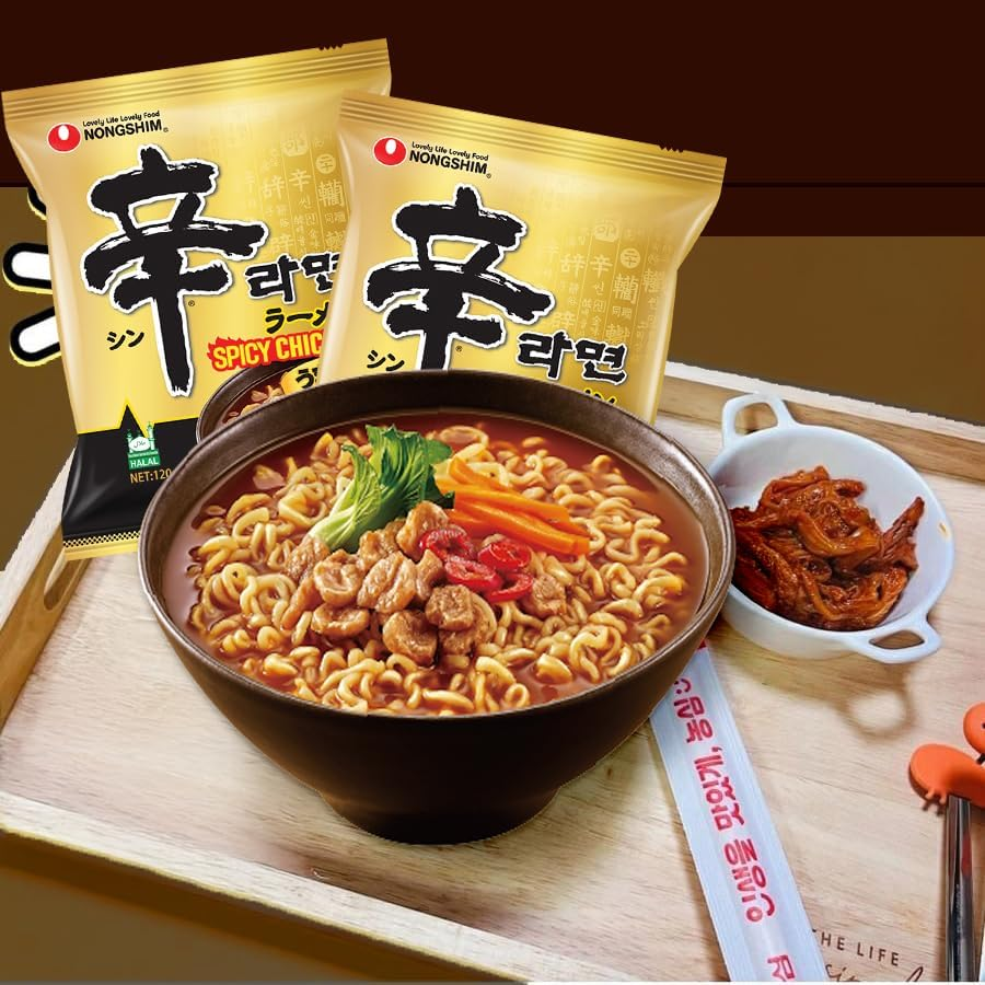 Nongshim Shin Ramyun Chicken Flavor 120g x 5 Packs