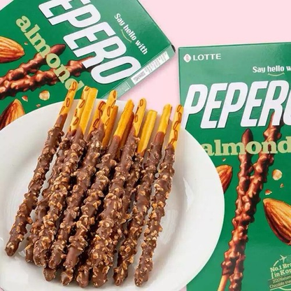 Lotte Pepero Almond & Chocolate 32g