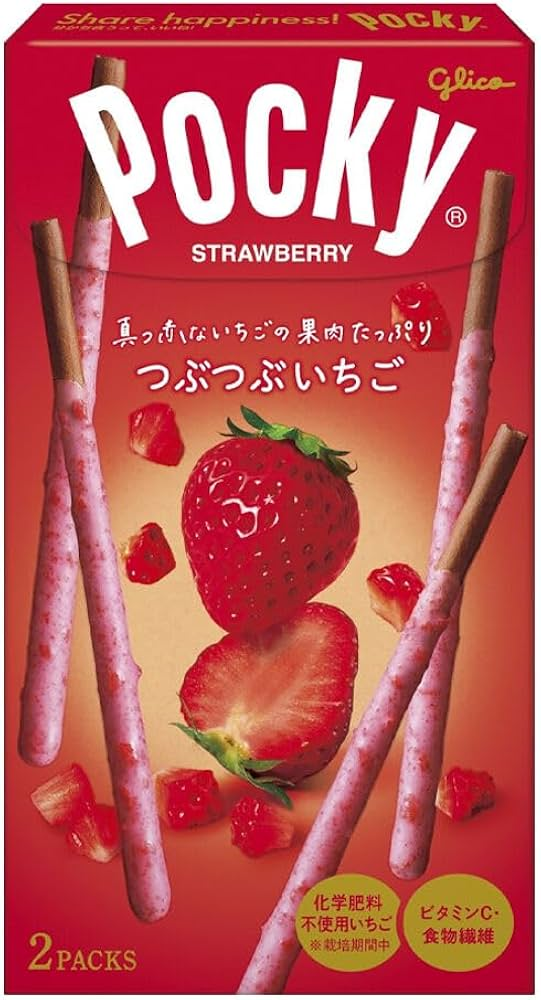 Glico Pocky-Strawberry 55g