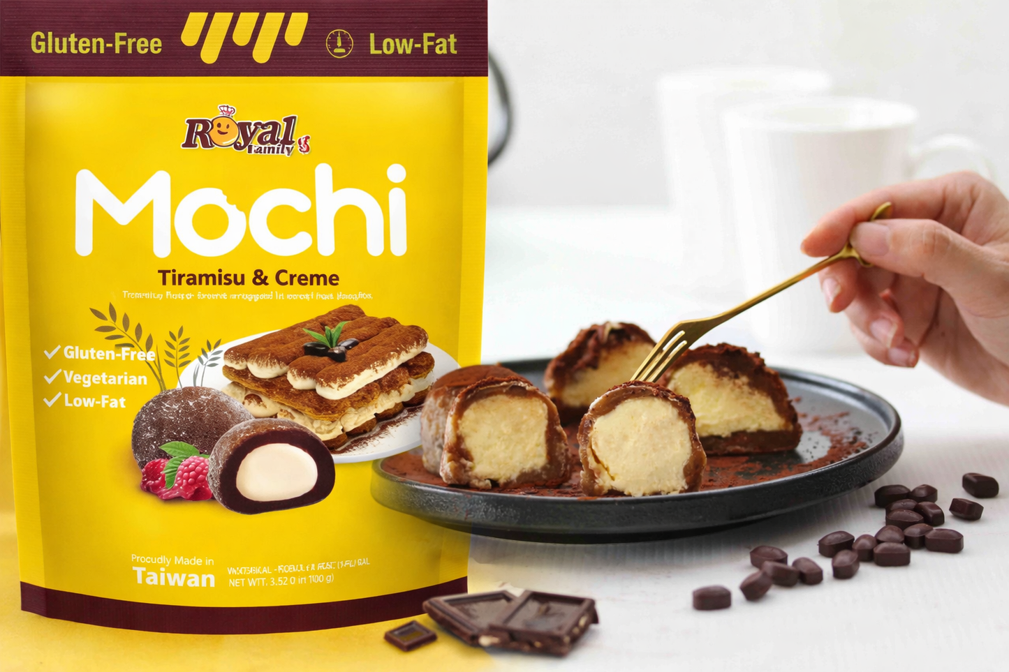 Royal Family (RF) Gluten Free Mochi-Tiramisu 180g
